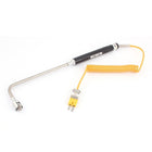 -50C~+500C K Type Curved Head Surface Thermocouple Probe 150mm x 6mm