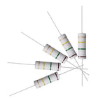 10Pcs 150K Ohm Resistor, 5W 5% Tolerance Metal Oxide Film Resistors, Axial Lead, Flame Proof for DIY Electronic Projects and Experiments