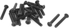 M4 x 30mm Alloy Steel Hex Bolt Socket Head Cap Screws Black 20 Pcs