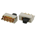 2 Position SPDT On/On 3 Terminals Slide Switch, DC 50V, 0.5 Amp