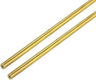 2PCS 0.2mm x 0.8mm x 500mm Brass Pipe Tube Round Bar Rod
