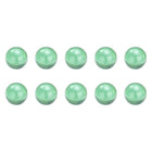10Pcs 19mm Lab Boiling Stones, Solid Round Clear Glass Boiling Beads, High Precision Soda Lime Glass Beads for Bottle Shaking Mixing Laboratory Experiments