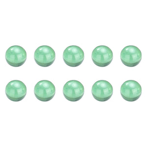 10Pcs 19mm Lab Boiling Stones, Solid Round Clear Glass Boiling Beads, High Precision Soda Lime Glass Beads for Bottle Shaking Mixing Laboratory Experiments