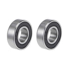 699-2RS Deep Groove Ball Bearings 9mm x 20mm x 6mm Double Sealed Chrome Steel P6(ABEC3) 2pcs