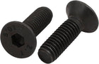 2pcs M6x20mm Flat Countersunk Head Hex Socket Left Hand Thread Bolt DIN7991