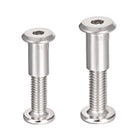 Screw Post, Male M6x20mm and M6x35mm Silver Tone Binding Bolts Carbon Steel Total 15 Sets