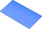 Blank Metal Business Card 100x50x0.6mm Anodized Aluminum Plate for DIY Laser Printing Blue