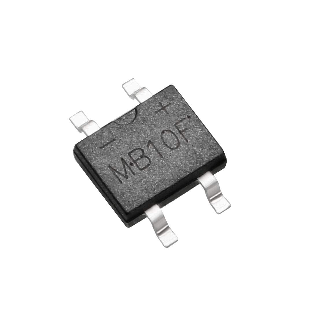 MB10F46MIL 4 Terminals Surface Mounted Devices Bridge Diode Rectifier 94V 0.8A 200pcs