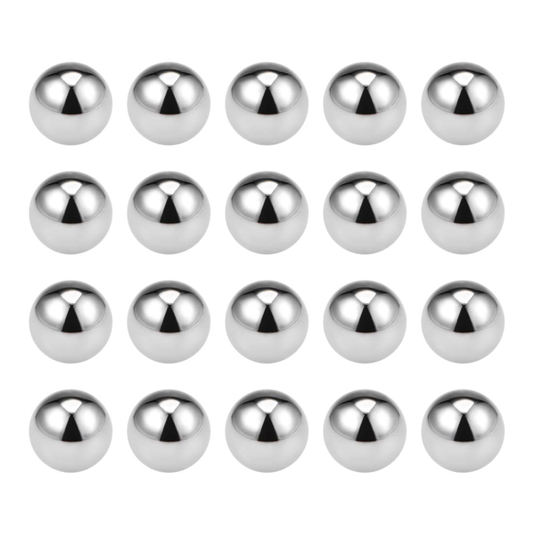 Precision Balls 9mm Solid Chrome Steel G10 for Ball Bearing Keychain Wheel 50pcs
