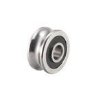 SG10 U-Groove Track Guide Bearing 4x13x6mm Pulley Wheel Bearings for Textile Machine