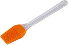 Hard Plastic Handle, Silicone Basting Brush, Orange
