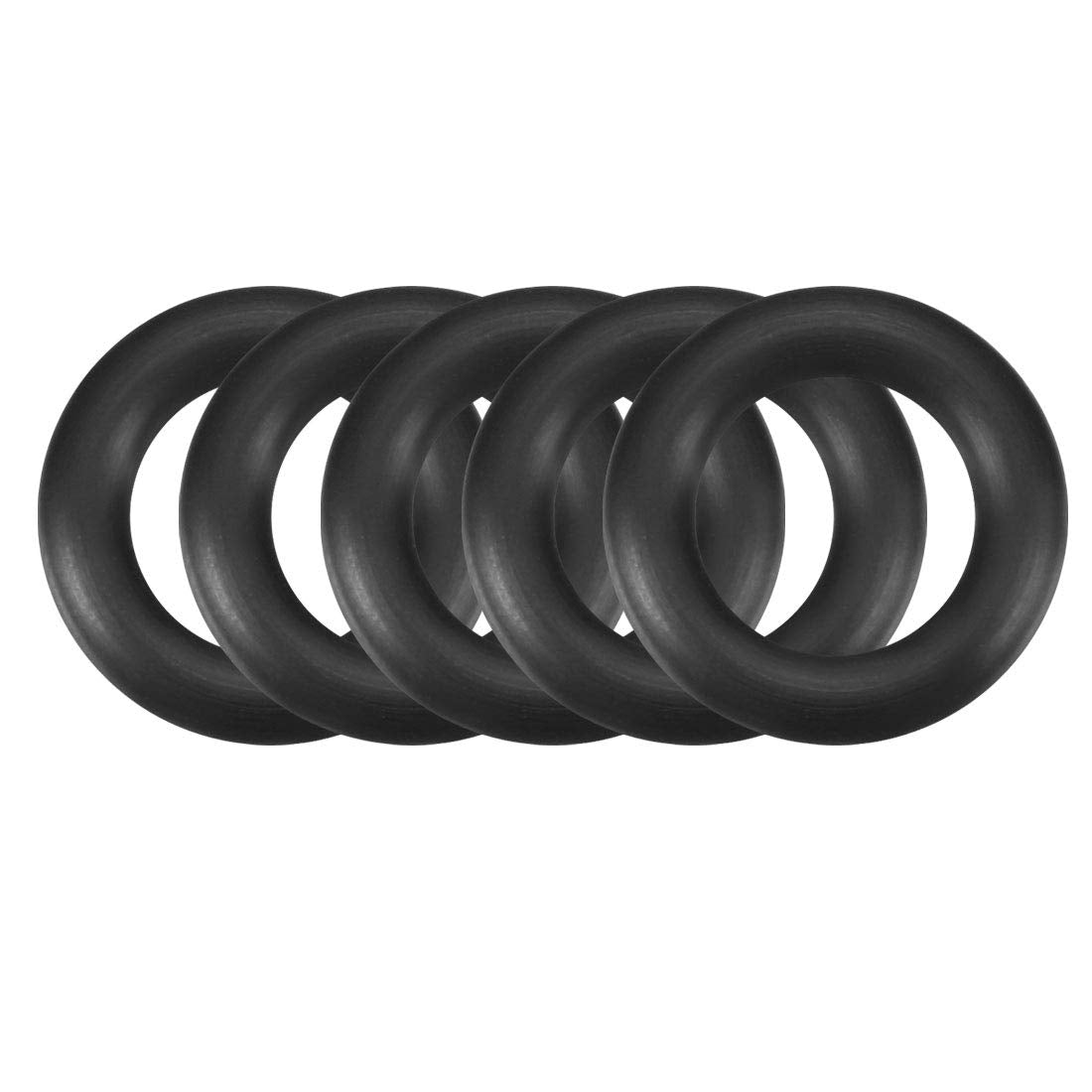 Nitrile Rubber O-Rings 15mm OD 9mm ID 3mm Width, Metric Sealing Gasket, Pack of 50