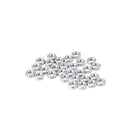 Hex Nuts, M1.6x0.35mm Metric Coarse Thread Hexagon Nut, Stainless Steel 304, Pack of 25