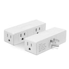 Outlet Extender 2pack, 4AC Moniportti seinäpääte, Useiden ulostulosten jakaja
