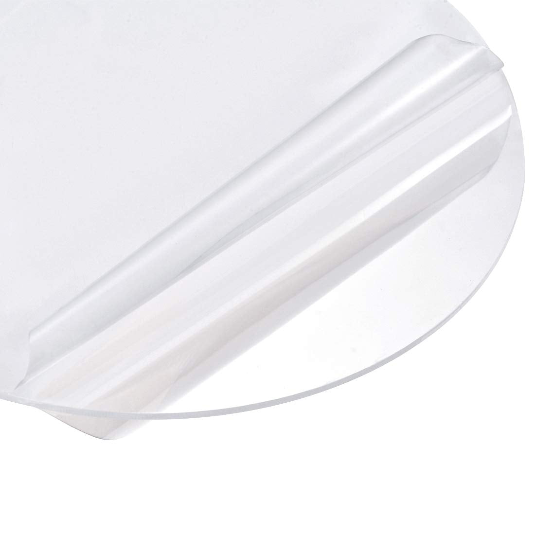 Acrylic Sheet Circle Round Disc,Clear,3mm Thick,5" Diameter,Acrylic Round Sheet(120mm)