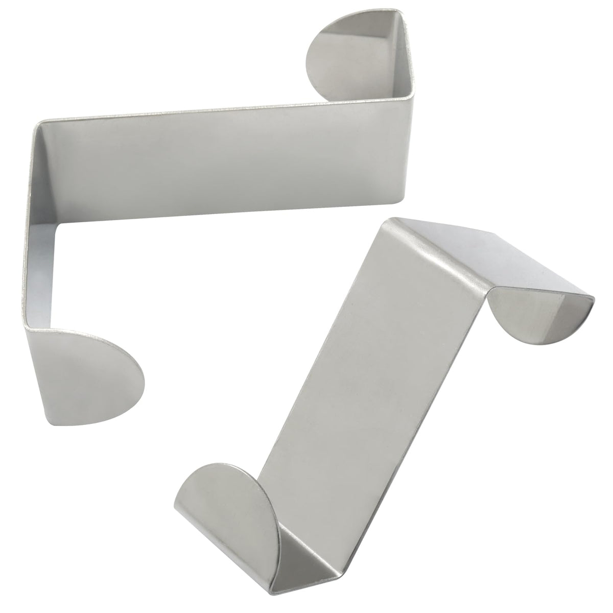 LinkMejor 2-pack Over The Hooks, Silver