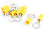 17 Pcs AWG 12-10 Cable Connector Pre-Insulated Ring Terminal RV5.5-8
