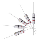50Pcs 22 Ohm Resistor, 5W 5% Tolerance Metal Oxide Film Resistors, Lead, Flame Proof for DIY Electronic Projects and Experiments