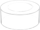 Acrylic Cake Stand, 1Set Clear Cake Riser Cake Tier, 10" D x 4" H Cake Display Stand Acrylic Display Riser for Wedding Birthday Party Decoration