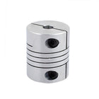 6mm to 12mm Shaft Coupling 30mm Length 25mm Diameter Stepper Motor Coupler Aluminum Alloy Joint Connector for 3D Printer CNC Machine DIY Encoder