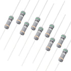 50Pcs 0.5 Ohm Resistor, 1W 5% Tolerance Carbon Film Resistors, 4 Bands for DIY Electronic Projects and Experiments