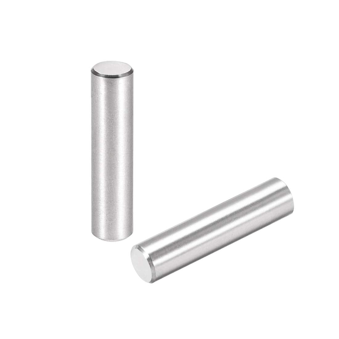 15Pcs 6mm X 25mm Dowel Pin 304 Stainless Steel Cylindrical Shelf Support Pin Fasten Elements Silver Tone