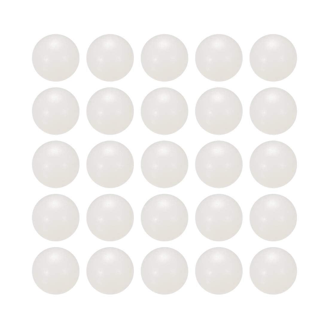 1/2-inch PA Nylon Solid Plastic Balls, Precision Bearing Ball 25pcs