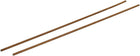 a16040100ux0225 M3 x 250mm Male Threaded 0.5mm Pitch All Thread Brass Rod Bar