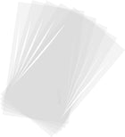 100 Pcs Heat Shrink Wrap Bags 14" x 24" POF Clear Heat Shrink Film Wrap | Clear Heat Shrink Film Wrap for Gift Baskets, Packaging Collection, Homemade DIY, Handmade Crafts, Cookie
