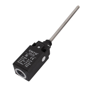 CLS-181 AC 380V 10A Coil Spring Actuator Momentary Limit Switch NO + NC for CNC Mill 3D Printer Door Switch