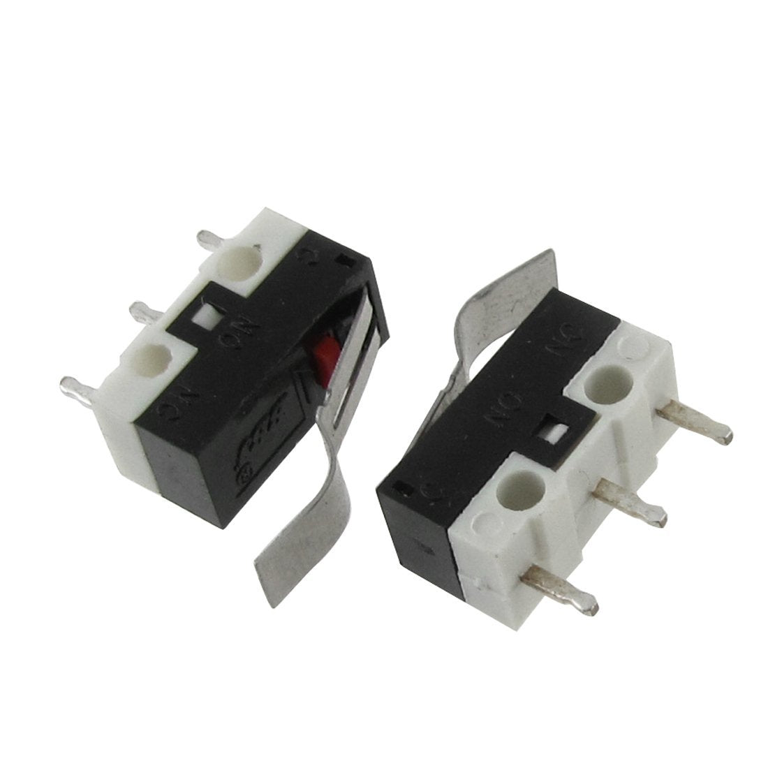 1 NO 1 NC SPDT Momentary R Hook Lever Miniature Micro Switches 10 Pcs