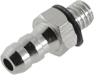 M3 Male Thread to 3mm 3/25" Pneumatic Tube Hose Mini Barb Fittings 5 Pcs