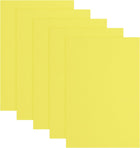 5 Pcs Yellow EVA A4 Foam Sheets Crafts, 12 x 8 Inch Foam Paper for DIY Crafts Project Classroom Scrapbook Art Cards Home Office Decoration (2mm Thick)