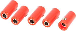5 stuks Audio 4mm Banana Jack Vrouwelijke Socket Coupler Connector Adapter