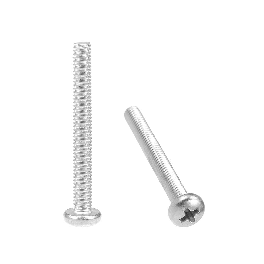 M4x35mm Machine Screws Pan Phillips Cross Head Screw 304 Stainless Steel Fasteners Bolts 20Pcs