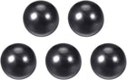 5 Pcs Thermoset Ball Knob M16 Female Threaded Machine Handle 45mm Diameter Smooth Rim Black