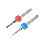 1.2mm และ 2mm ทองคำคาร์ไบด์ PCB Drill Bits CNC ติดตั้งตัวอักษร 10 ชิ้น