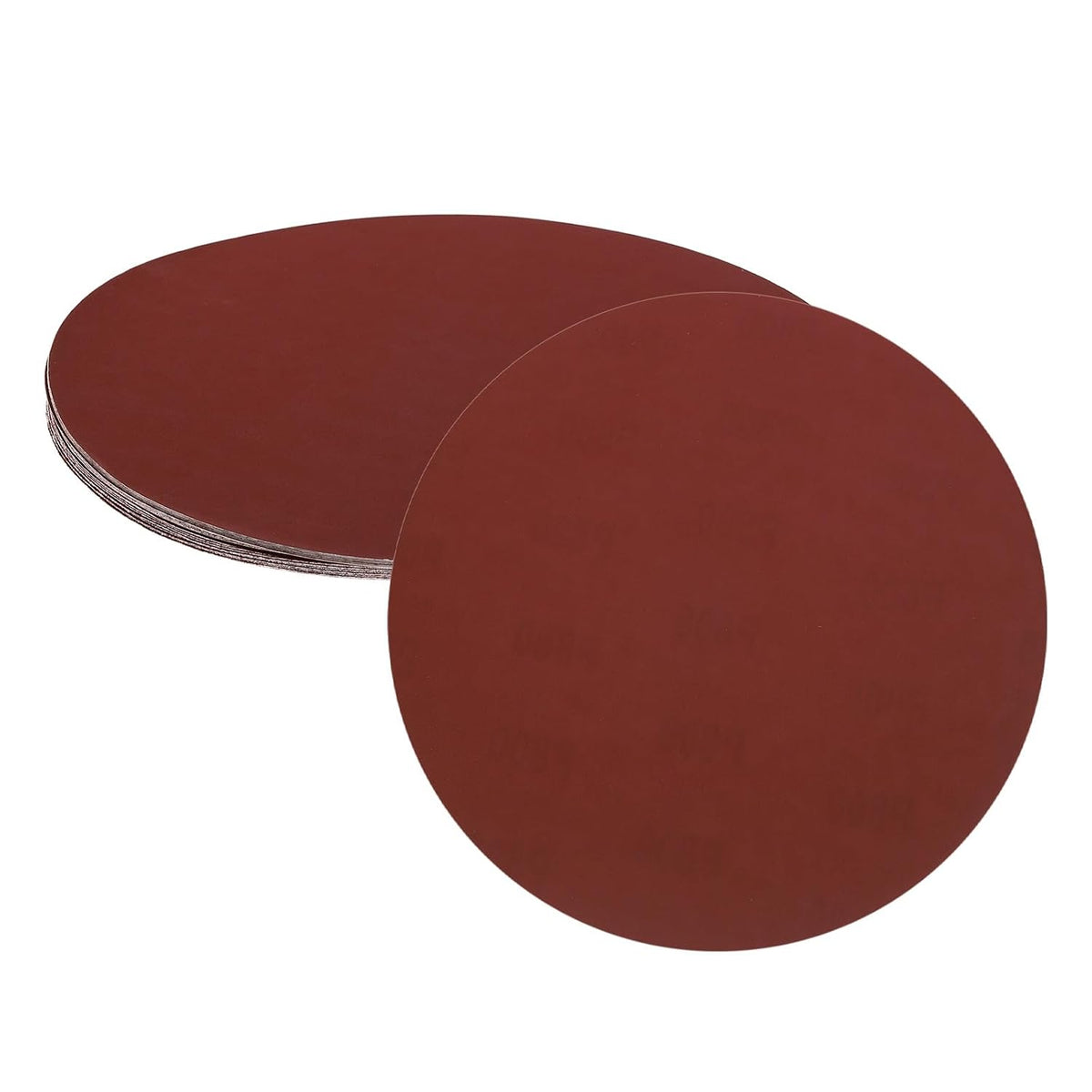 15pcs 8-Inch PSA Sanding Discs, 400 Grits Aluminum Oxide Self Adhesive Stick Back Sandpapers, No-Hole Round Wet/Dry Sander Papers, Sand Auto Car Paint, Wood, Metal