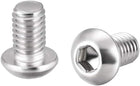 M6x10mm Machine Screws Hex Socket Round Head Screw 304 Stainless Steel Fasteners Bolts 20pcs