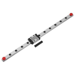MGN9 250mm Linear Sliding Rail Guide with MGN9C Sliding Carriage Block and Mini Guide, Linear Motion Guideway for Mini Engraving CNC Machine 3D Printer