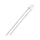 100pcs Photosensitive Diode Photodiodes Light Sensitive Sensors, 3mm Clear Round Head Receiver Diode