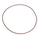 200mm x 195mm x 2.5mm Silicone O Ring Oil Seals Washers Red