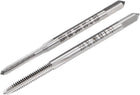 Machine Tap, 2-56 & 4-40 UNC 2B Class 3 Straight Flutes High Speed Steel Screw Thread Threading Milling Tap with Protective Box 4pcs