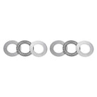 AXK2035 Thrust Needle Roller Bearings with Washers 20mm Bore 35mm OD 2mm Width 2pcs