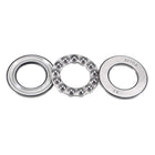 51104 Thrust Ball Bearings 20mm x 35mm x 10mm Carbon Steel One-Way Rolling Direction