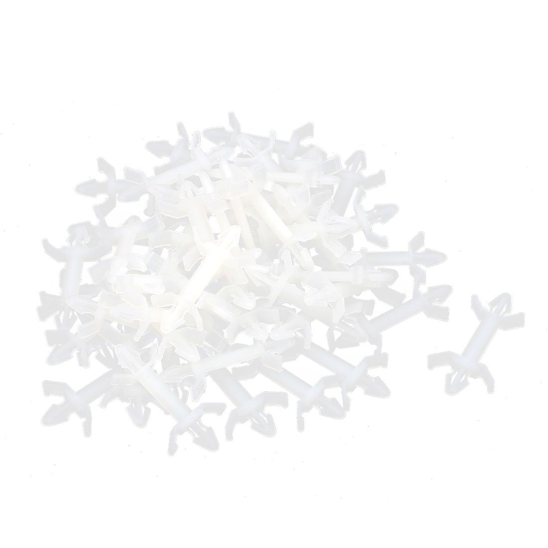 50 Pcs HDB-16A PCB Reverse Spacer Locking Nylon Standoff Height 0.63"