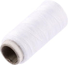 LinkMejor Home Sewing Quilting Cotton Thread Spool 200 Yards White