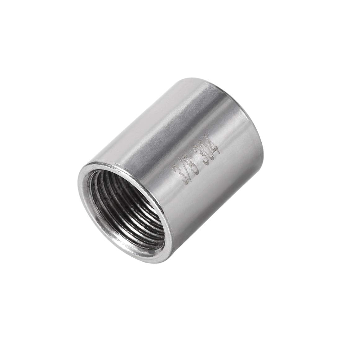 Stainless Steel 304 Cast Pipe Fittings Coupling Fitting 3/8 X 3/8 G Female