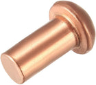 20 Pcs 5/16" x 5/8" Round Head Copper Solid Rivets Fasteners
