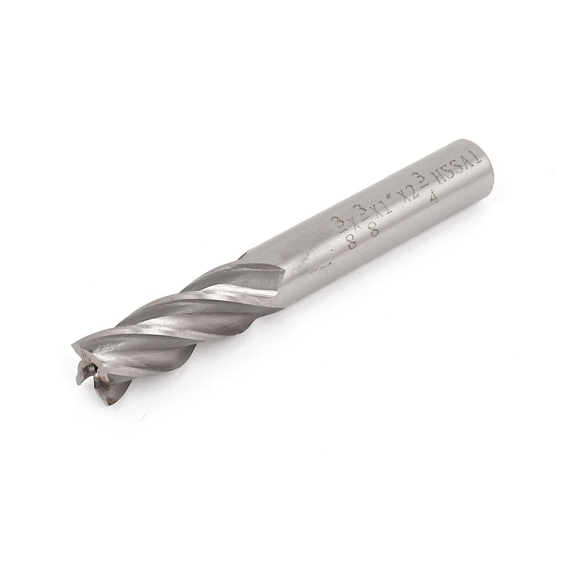 4-Flutes Straight Shank End Mill Cutter CNC Bit 9.5mmx9.5mmx25mmx70mm